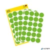 Etikett, 18 mm, kör, eltávolítható, AVERY ZWECKFORM, fűzöld, 96 etikett/csomag
