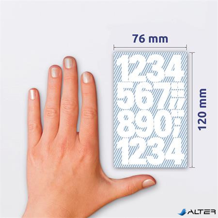 Matrica, számok, 0-9, AVERY ZWECKFORM, fehér, 28 matrica/csomag
