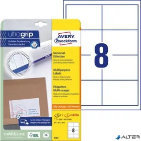   Etikett, univerzális, 97x67,7 mm, AVERY ZWECKFORM, 240 etikett/csomag