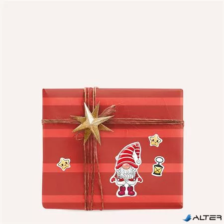 Matrica, papír, 1 ív, 76x120 mm, AVERY ZWECKFORM, 'Z-Design No.52094', karácsonyi törpék