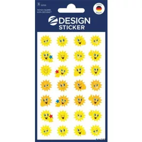   Matrica, papír, 3 ív, 76x120 mm, AVERY ZWECKFORM, "Z-Design No.53133", napocska