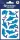 Matrica, papír, 2 ív, 76x120 mm, AVERY ZWECKFORM, 'Z-Design No.53444', csillogó delfinek