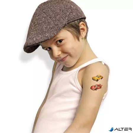 Matrica, tetoválás, 1 ív, 76x120 mm, AVERY ZWECKFORM, 'Z-Design No.56685', autók