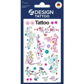   Matrica, tetoválás, 1 ív, 76x120 mm, AVERY ZWECKFORM, 'Z-Design No.56749', ornamentika