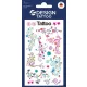 Matrica, tetoválás, 1 ív, 76x120 mm, AVERY ZWECKFORM, 'Z-Design No.56749', ornamentika