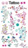 Matrica, tetoválás, 1 ív, 76x120 mm, AVERY ZWECKFORM, 'Z-Design No.56749', ornamentika