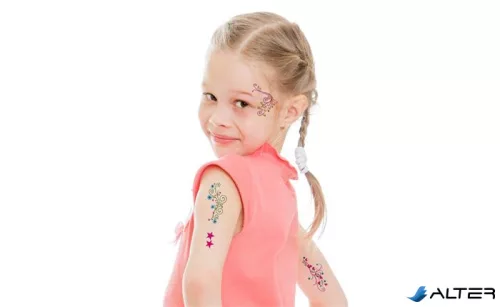 Matrica, tetoválás, 1 ív, 76x120 mm, AVERY ZWECKFORM, 'Z-Design No.56749', ornamentika