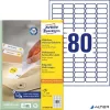Etikett, univerzális, eltávolítható, 35,6x16,9 mm, AVERY ZWECKFORM, 8000 etikett/csomag