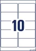 Etikett, univerzális, eltávolítható, 96x50,8 mm, AVERY ZWECKFORM, 'Sparpack', 650 etikett/csomag