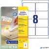 Etikett, univerzális, eltávolítható, 96x63,5 mm, AVERY ZWECKFORM, 240 etikett/csomag