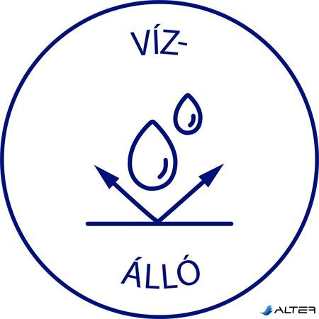 Etikett, 96x50,8 mm, poliészter, AVERY ZWECKFORM, átlátszó, 250 etikett/csomag