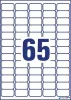 Etikett, 38,1x21,2 mm, fagyasztható, AVERY ZWECKFORM, 1625 etikett/csomag