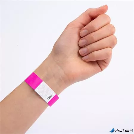 Karszalag, szakadásbiztos, 265x19 mm, AVERY ZWECKFORM "Tyvek", rózsaszín