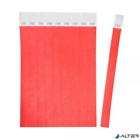 Karszalag, szakadásbiztos, 265x19 mm, AVERY ZWECKFORM "Tyvek", piros
