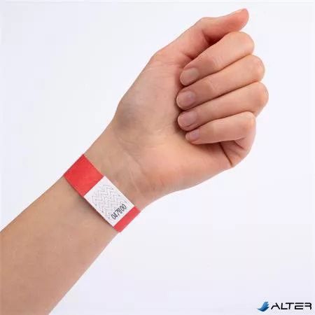 Karszalag, szakadásbiztos, 265x19 mm, AVERY ZWECKFORM "Tyvek", piros
