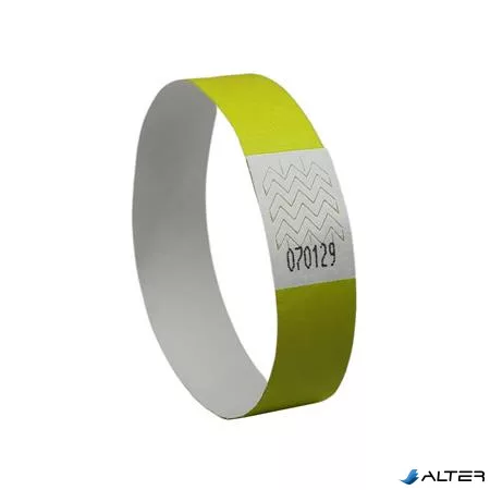Karszalag, szakadásbiztos, 265x19 mm, AVERY ZWECKFORM "Tyvek", sárga