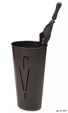 Esernyőtartó, fém, ALBA 'Rainy', fekete