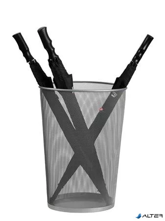 Esernyőtartó, fémhálós, ALBA 'Rain', szürke