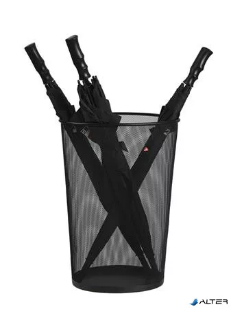 Esernyőtartó, fémhálós, ALBA "Rain", fekete