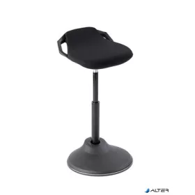   Ülő/álló szék, ergonomikus, ALBA "Flexy", fekete