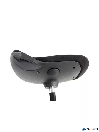 Ülő/álló szék, ergonomikus, ALBA "Flexy", fekete