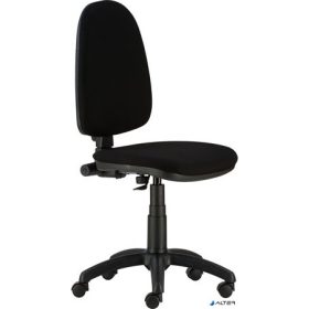   Irodai forgószék, szövetborítás, fekete lábkereszt, "Megane", fekete