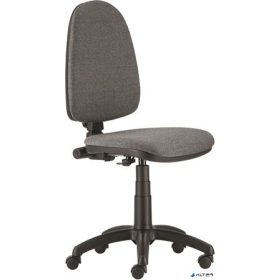   Irodai forgószék, szövetborítás, fekete lábkereszt, "Megane", szürke