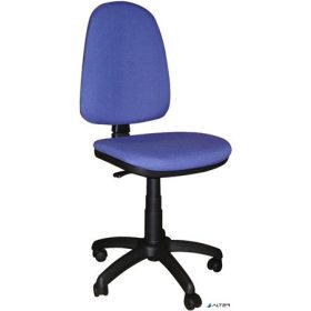  Irodai forgószék, szövetborítás, fekete lábkereszt, 'Megane', kék-fekete