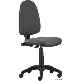   Irodai forgószék, szövetborítás, fekete lábkereszt, 'Megane', fekete-szürke