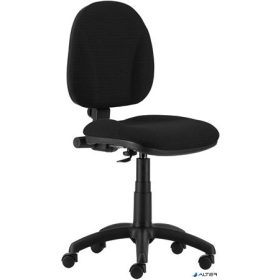   Irodai forgószék, szövetborítás, fekete lábkereszt, '1040 MEK', fekete