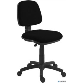   Irodai forgószék, szövetborítás, fekete lábkereszt, "Bora", fekete