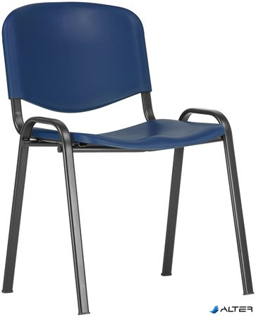 Tárgyalószék, műanyag, "Taurus PN", kék
