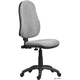   Irodai forgószék, szövetborítás, fekete lábkereszt, 'Xenia ASYN ', világosszürke