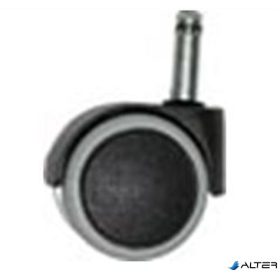   Görgő irodai székhez, kemény felületre, 10-es, 5 db/csomag, szürke/fekete