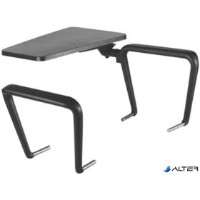   Karfa kihajtható műanyag asztalkával, Felicia székhez, jobb-kezes kivitelben, 'Br15' fekete