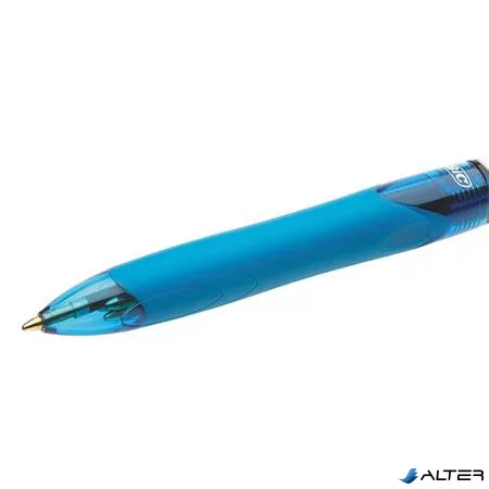Golyóstoll, 0,32 mm, nyomógombos, négyszínű, BIC "4 Colours Grip Original"