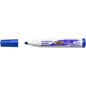   Flipchart- és táblamarker, 1,4 mm, kúpos, BIC" Velleda ecolutions", kék
