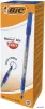 Golyóstoll, 0,28 mm, kupakos, BIC "Round Stic Exact", kék