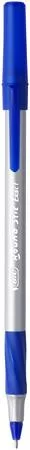 Golyóstoll, 0,28 mm, kupakos, BIC 'Round Stic Exact', kék