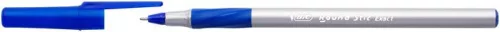 Golyóstoll, 0,28 mm, kupakos, BIC 'Round Stic Exact', kék