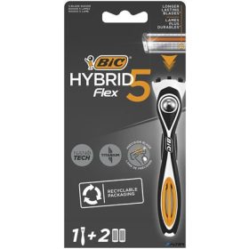 Férfi borotva BIC 'HYBRID 5' + 2 betéttel