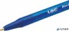 Golyóstoll, 0,32 mm, nyomógombos, BIC 'Round Stic Clic', kék