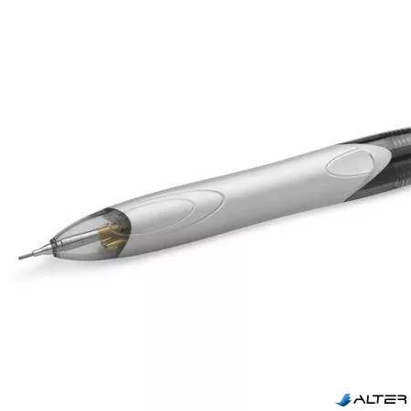 Golyóstoll, háromszínű, nyomósirónnal egyben, BIC "4 Colours" + grafitbél