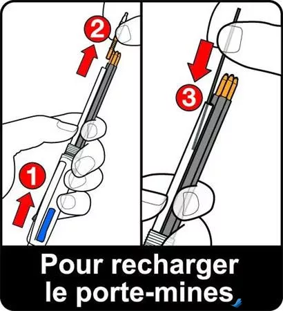 Golyóstoll, háromszínű, nyomósirónnal egyben, BIC "4 Colours" + grafitbél