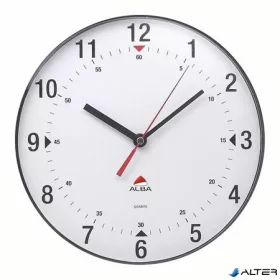   Falióra, mágneses hátlappal, 25 cm, ALBA 'Classic', fekete
