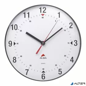   Falióra, mágneses hátlappal, 25 cm, ALBA "Classic", fekete
