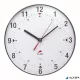 Falióra, mágneses hátlappal, 25 cm, ALBA "Classic", fekete