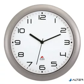 Falióra, 30 cm, ALBA "Hornew", ezüst