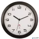Falióra, rádióvezérlésű, 30 cm, ALBA "Hornewrc", fekete