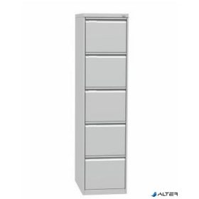   Függőmappatároló fémszekrény, 5 fiókos, MAYAH, szürke